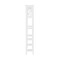 Alaterre Furniture Coventry Over Toilet Open Shelving Unit with Side Shelves, Wall Mounted Cabinet with Open Shelf ANCT745WH - alternate 4
